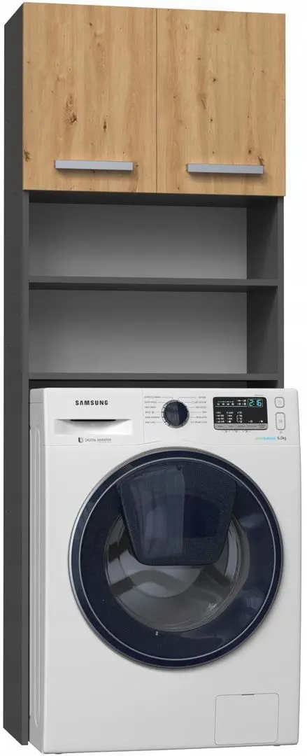 Dulap TopEshop Pola DK (Anthracite/Artisan Oak)