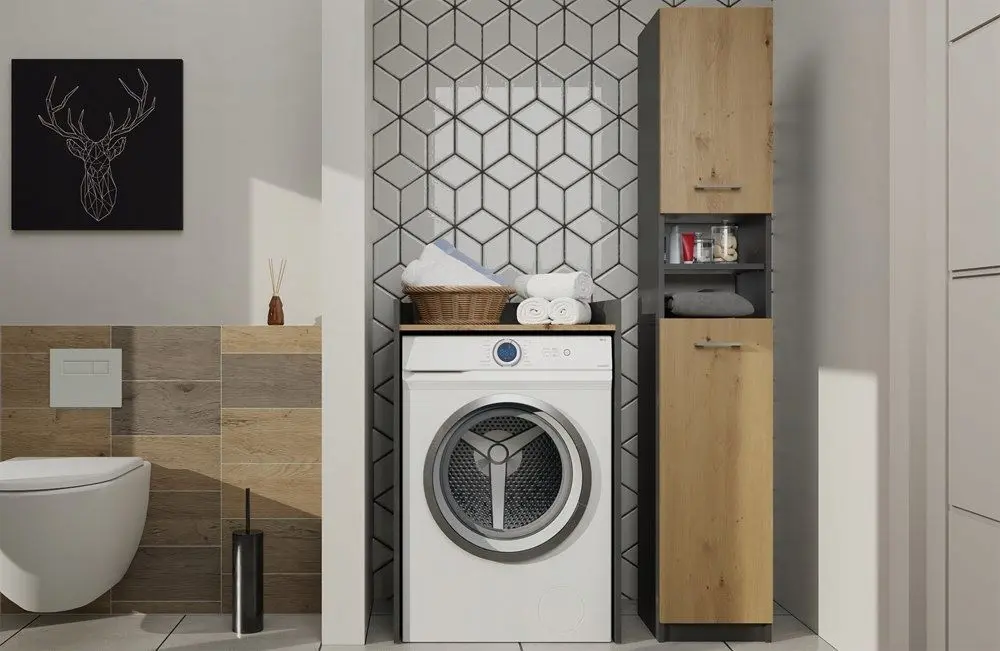 Надставка TopEshop Pola NP (Anthracite/Artisan Oak)