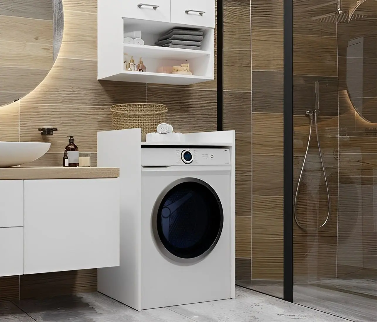 Etajera suprapusa TopEshop Pola NP (White)