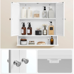 Dulap cu oglinda Vasagle LHC002 (White) Thumb