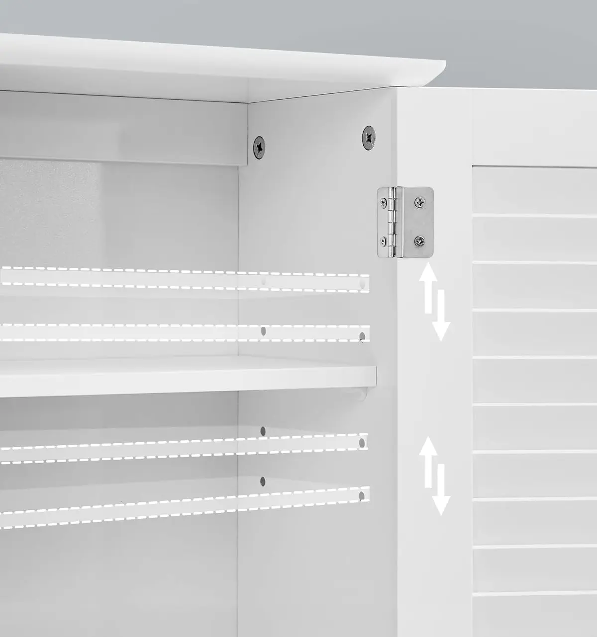 Dulap Vasagle BBC27WT (White)