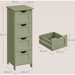 Dulap mic Vasagle LHC040C02 (Laurel Green) Thumb