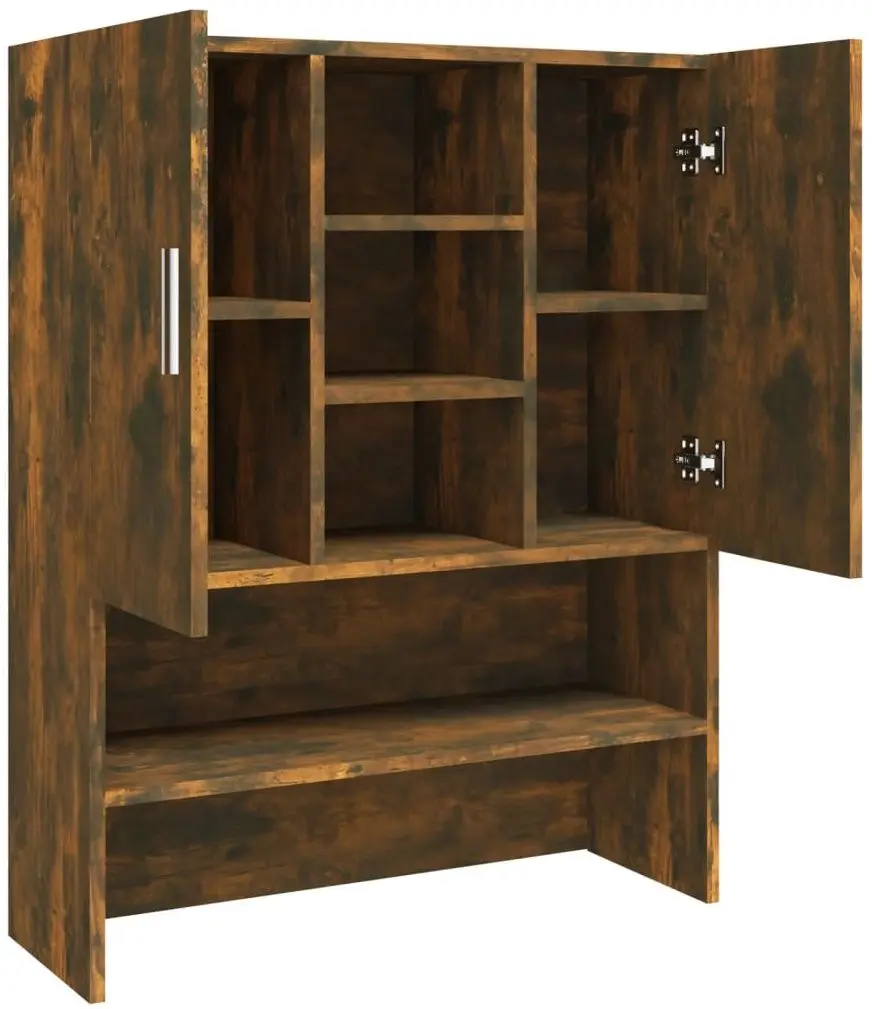 Dulap suprapus VidaXL 815945 (Smoked Oak)