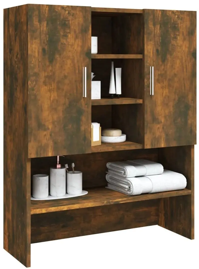 Dulap suprapus VidaXL 815945 (Smoked Oak)