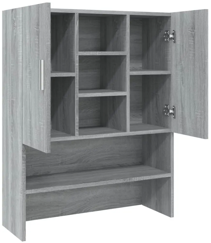 Dulap suprapus VidaXL 815946 (Grey Sonoma) - 4
