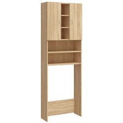 Dulap pentru masina de spalat VidaXL 808425 (Sonoma Oak) Thumb