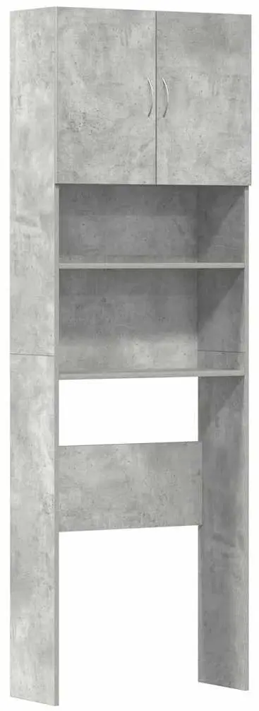 Шкаф для стиральной машины VidaXL 859130 (Concrete Grey)