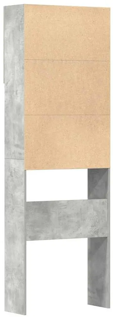 Шкаф для стиральной машины VidaXL 859130 (Concrete Grey)