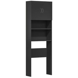 Dulap pentru masina de spalat VidaXL 862390 (Black) Thumb