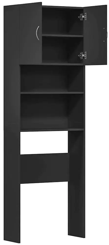 Dulap pentru masina de spalat VidaXL 862390 (Black)