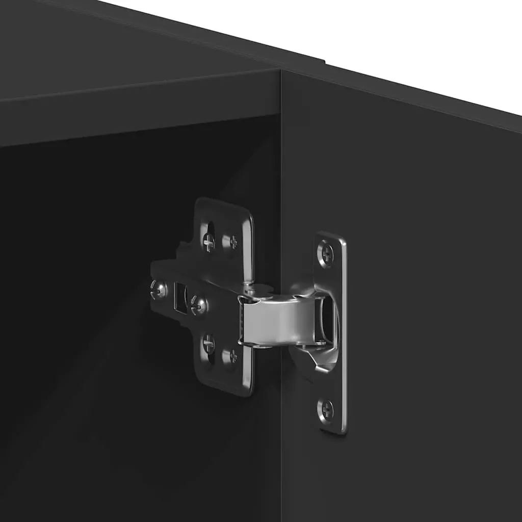 Dulap pentru masina de spalat VidaXL 862390 (Black)