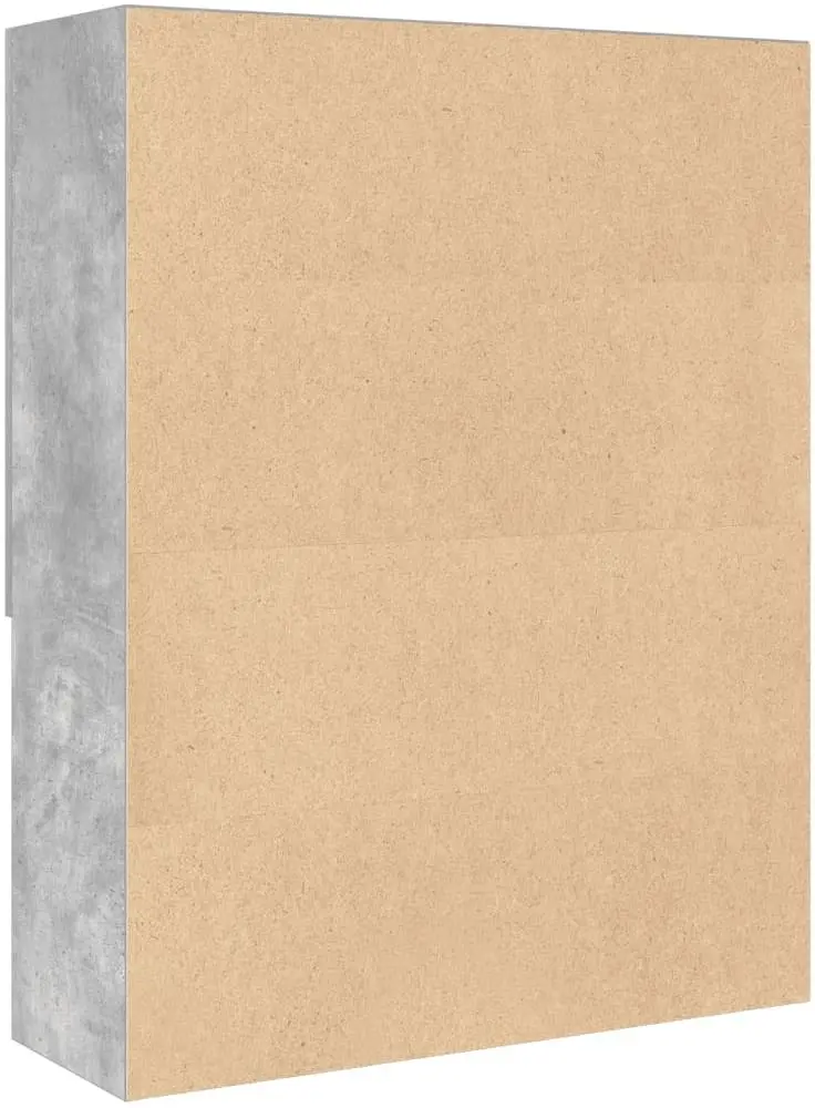 Шкаф-надставка VidaXL 856636 (Concrete Grey)