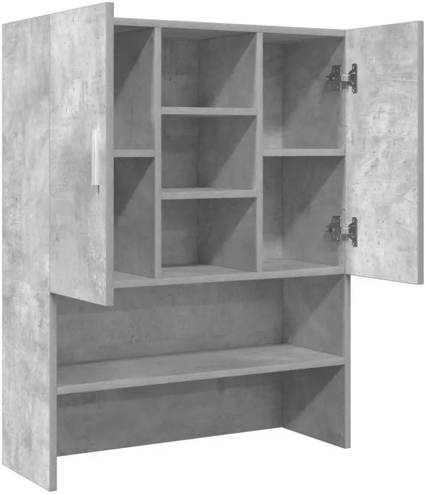 Шкаф-надставка VidaXL 856636 (Concrete Grey)