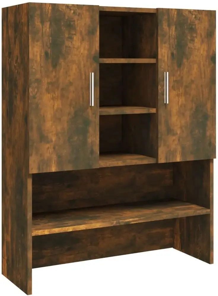 Шкаф VidaXL 3120182 (Smoked Oak)