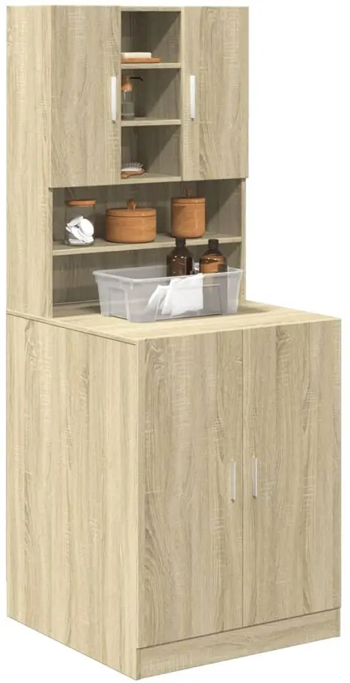 Шкаф VidaXL 3307666 (Sonoma Oak) - 2