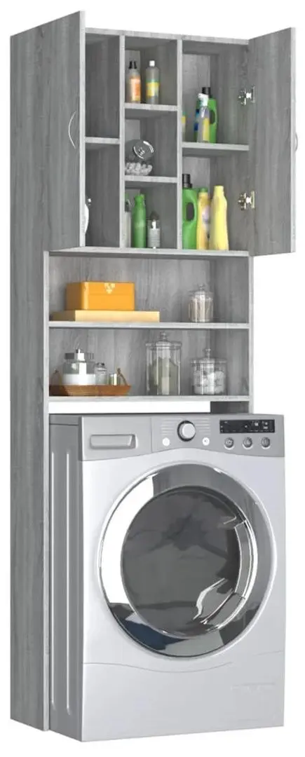 Шкаф VidaXL 815958 (Sonoma Grey) - 3