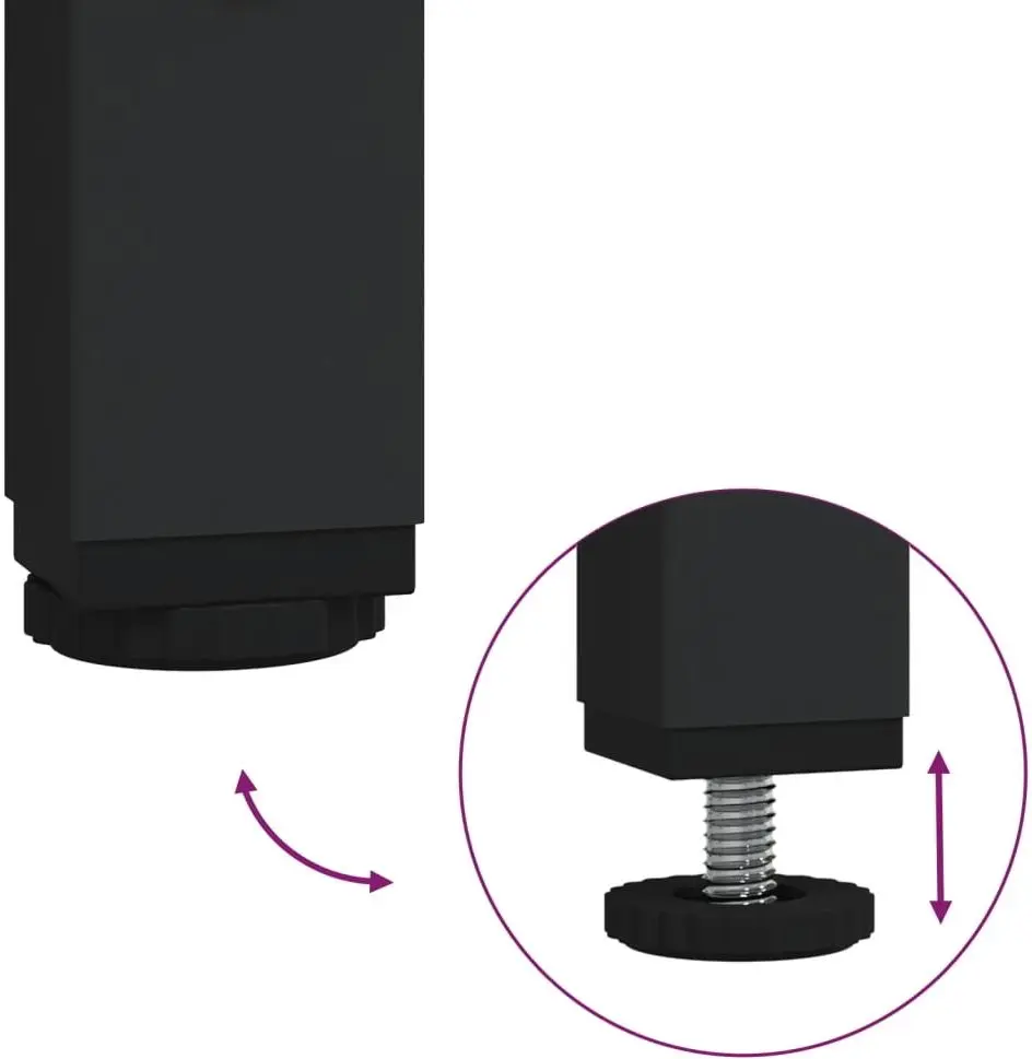 Dulap VidaXL 838973 (Black)