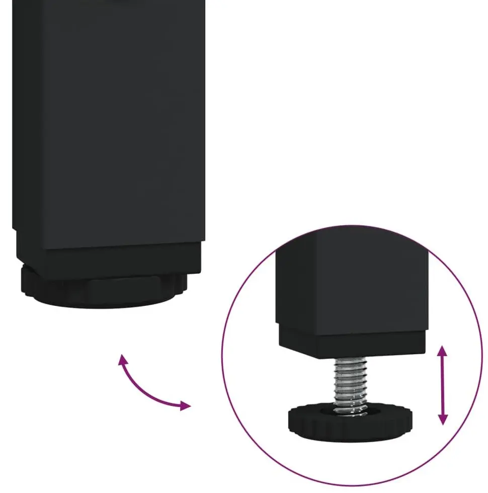 Dulap VidaXL 838975 (Smoked Oak) - 11