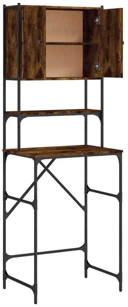 Dulap VidaXL 838975 (Smoked Oak) - 4