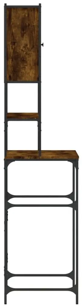 Dulap VidaXL 838975 (Smoked Oak) - 6