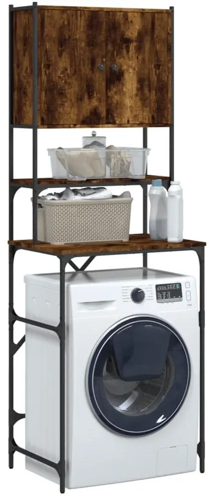 Dulap VidaXL 838975 (Smoked Oak) - 8