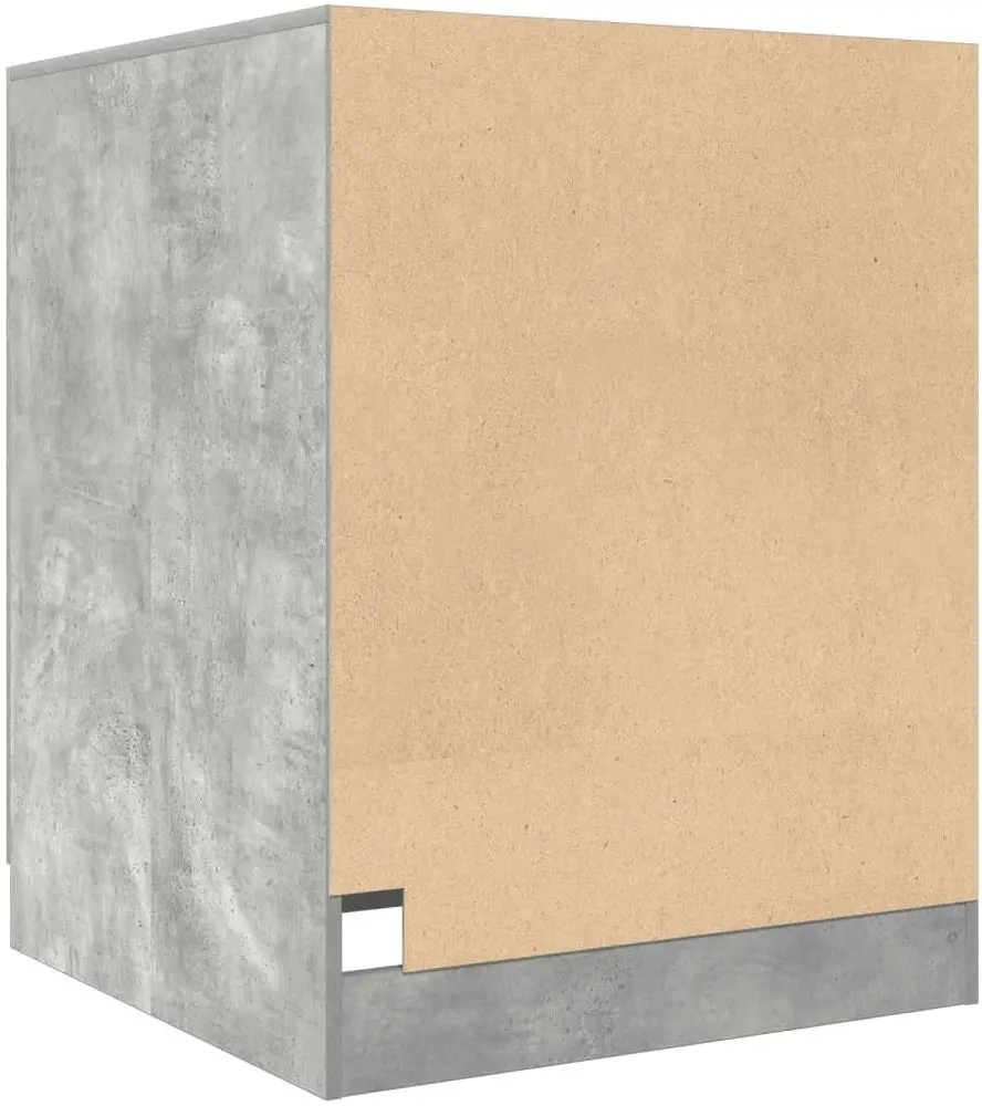 Dulap VidaXL 856639 (Concrete Grey)