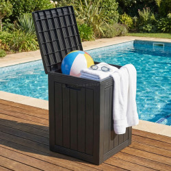 Lada depozitare de gradina Akord 113L (Black)