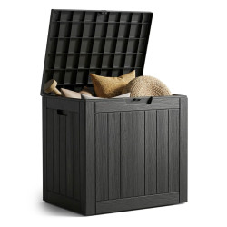 Lada depozitare de gradina Akord 117L (Black) Thumb