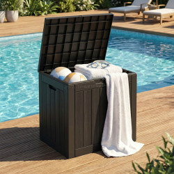 Lada depozitare de gradina Akord 117L (Black)