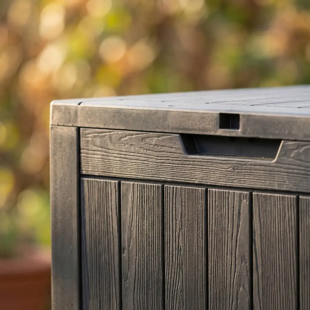 Lada depozitare de gradina Akord 117L (Black) - 4