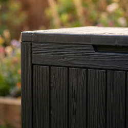 Lada depozitare de gradina Akord 170L (Black) Thumb