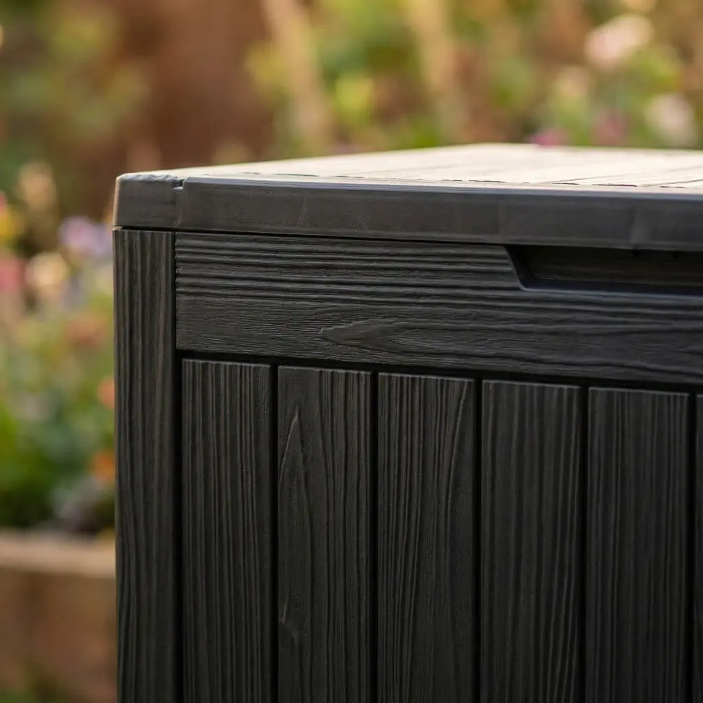 Lada depozitare de gradina Akord 170L (Black) - 5