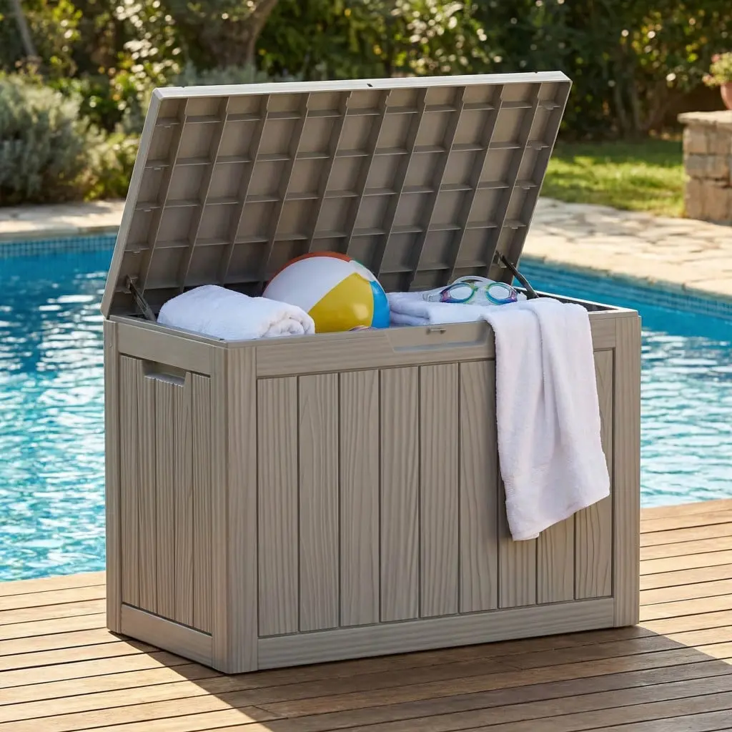 Lada depozitare de gradina Akord 170L (Gray)