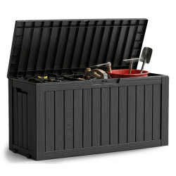 Lada depozitare de gradina Akord 272L (Black) Thumb