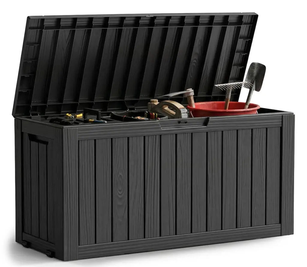 Lada depozitare de gradina Akord 272L (Black) - 3