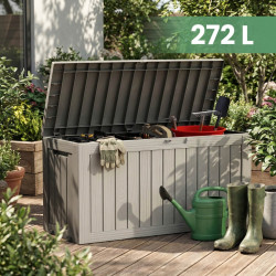 Lada depozitare de gradina Akord 272L (Gray) Thumb