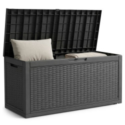 Lada depozitare de gradina Akord 340L (Black) Thumb