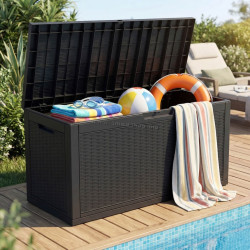 Lada depozitare de gradina Akord 340L (Black)