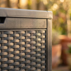 Lada depozitare de gradina Akord 340L (Black) Thumb