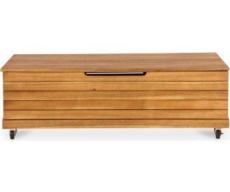 Lada depozitare de gradina Blooma Denia 115.8x46x36.2 (Acacia Wood)