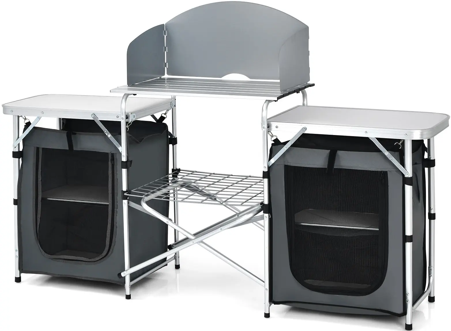 Bucatarie de camping Costway OP70292GR (Grey) - 2