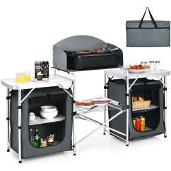 Bucatarie de camping Costway OP70292GR (Grey) Thumb
