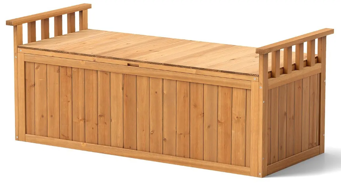 Lada depozitare de gradina Costway GT4244NA (Natural) - 2