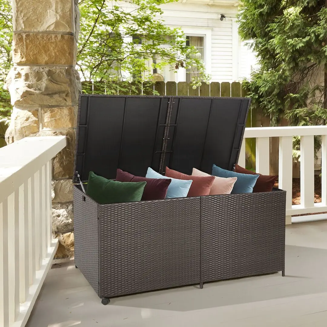 Садовый сундук Costway HW70796 (Brown)