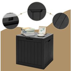 Lada depozitare de gradina Costway NP10310BK (Black) Thumb