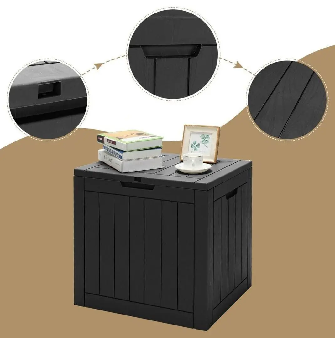 Lada depozitare de gradina Costway NP10310BK (Black)