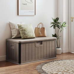 Lada depozitare de gradina Costway NP12605CF (Brown)