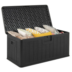 Lada depozitare de gradina Costway NP12605DK (Black) Thumb