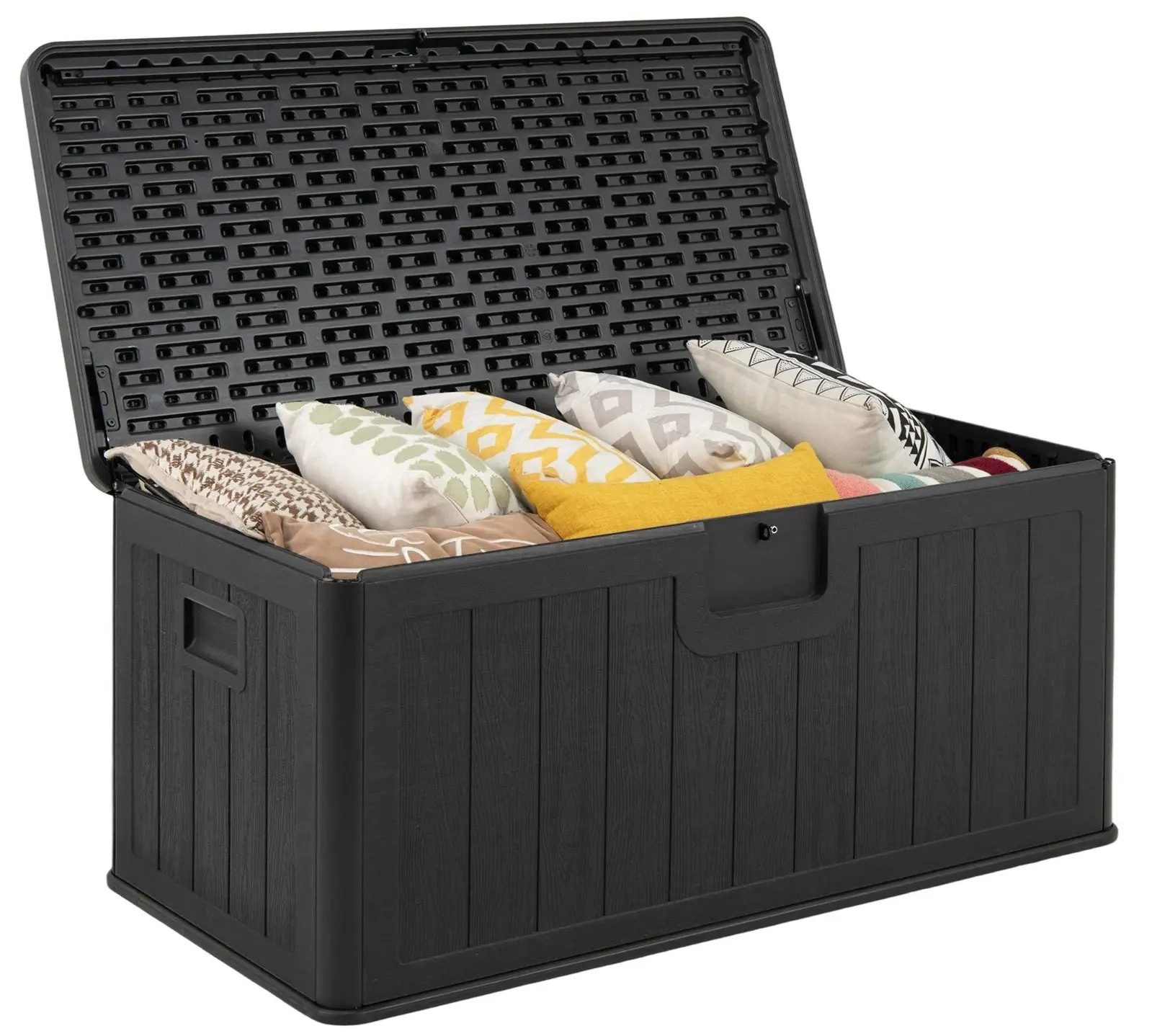 Lada depozitare de gradina Costway NP12605DK (Black) - 3