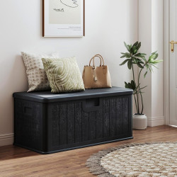 Lada depozitare de gradina Costway NP12605DK (Black)